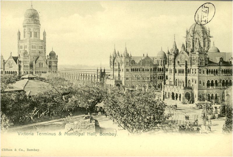 Carte postale (CP Collin 1413) : Victoria Terminus et Municipal Hall Bombay Carte postale (CP Collin 1413) : Victoria Terminus et Municipal Hall Bombay