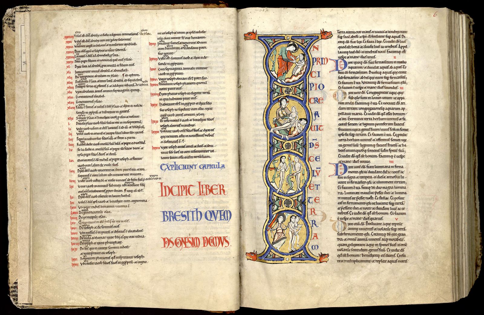 Bible de saint Bernard sans doute offerte à Bernard de Clairvaux par un comte de Champagne. Vers 1150 [Ms 458]