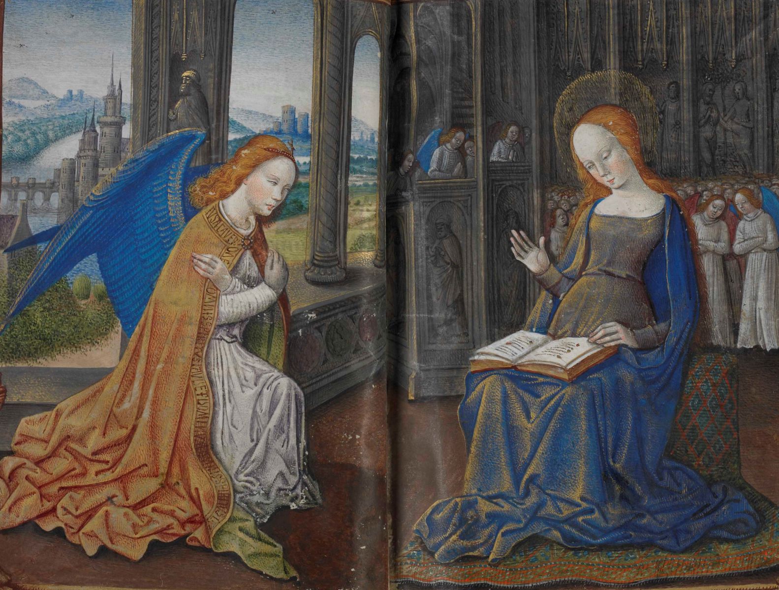 Livre d'heures de Guyot le Peley, vers 1475 - 1480 [Ms 3901]